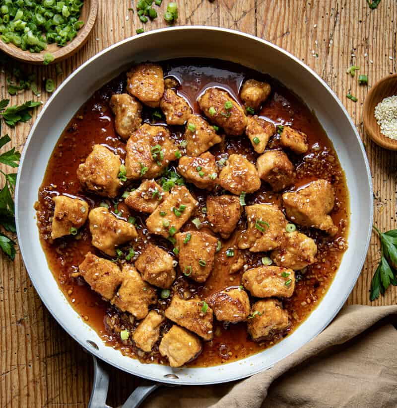 Honey Garlic Chicken Bites I Am Homesteader