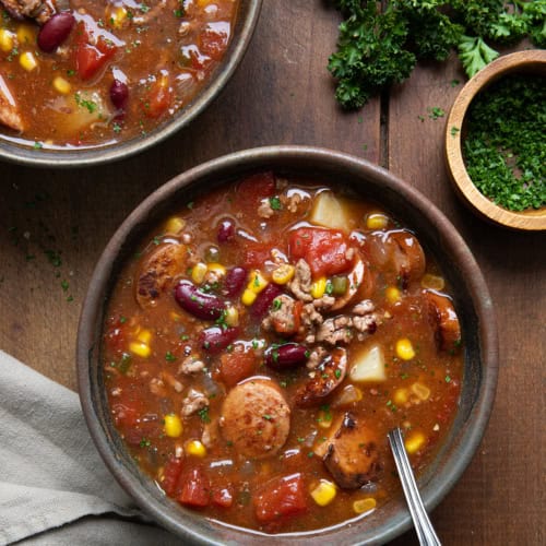 One Pot Italian Sausage Tortellini Soup I Am Homesteader