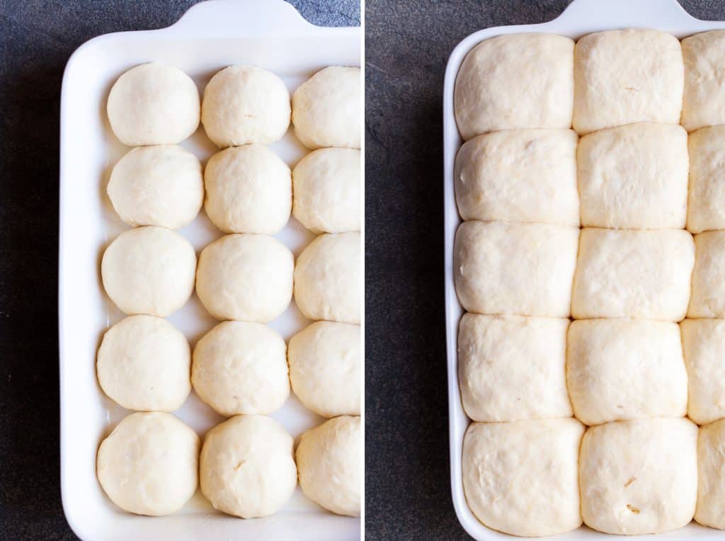 raising dinner rolls