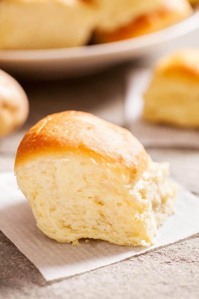 Amish Potato Rolls (Easy Dinner Roll Recipe)