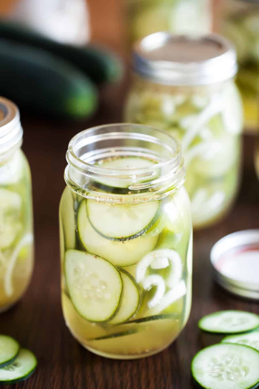 Pickled Cucumbers (Refrigerator Pickles)
