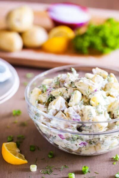 Classic Country Potato Salad - I Am Homesteader