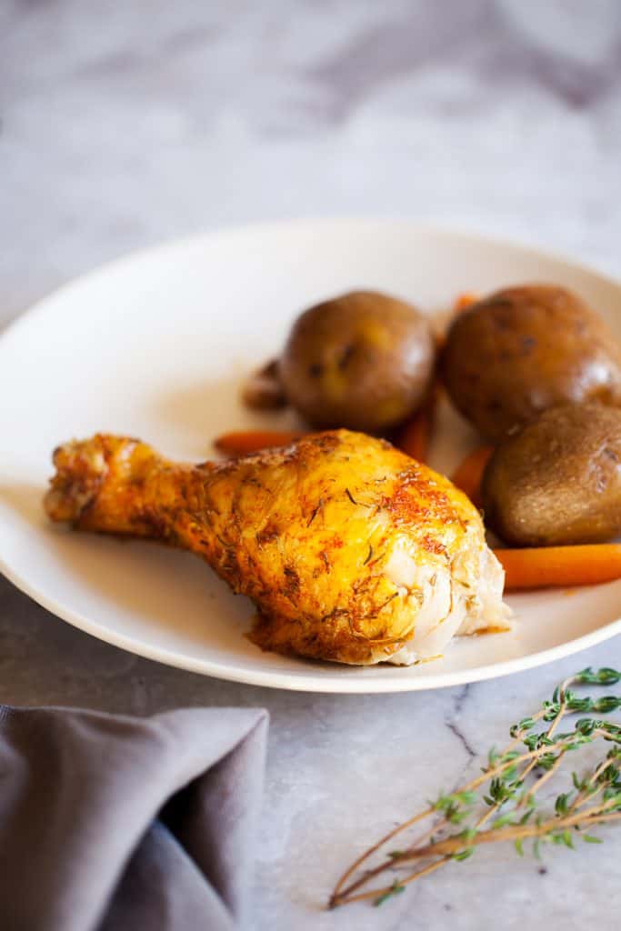 Rotisserie Chicken and Potatoes