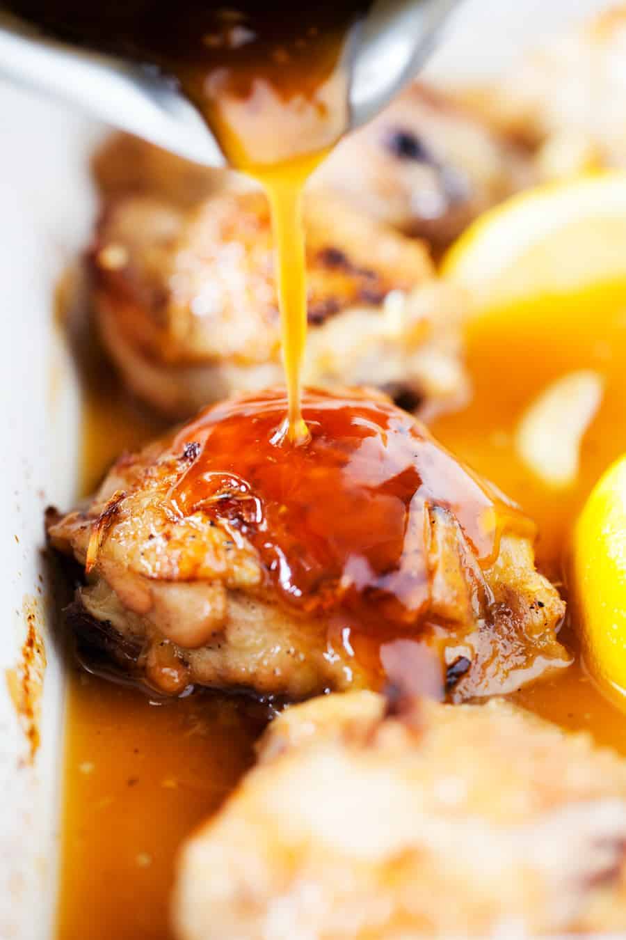 Honey Lemon Garlic Chicken - I Am Homesteader