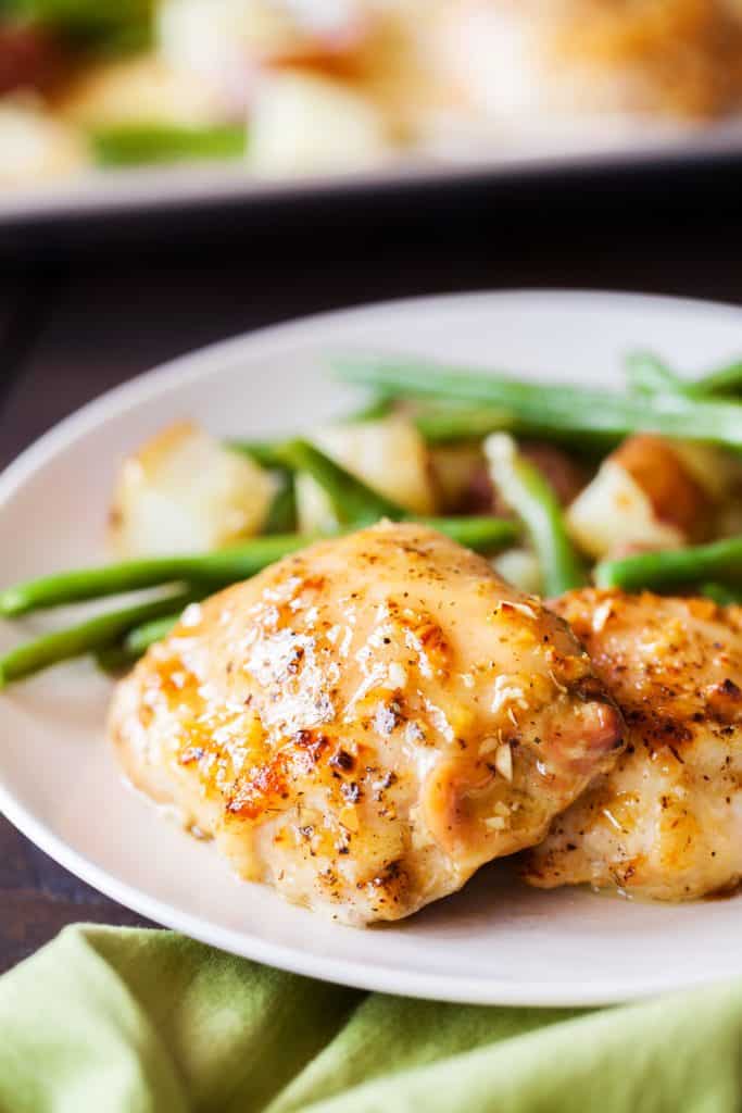 Honey Mustard Chicken Green Beans And Potatoes