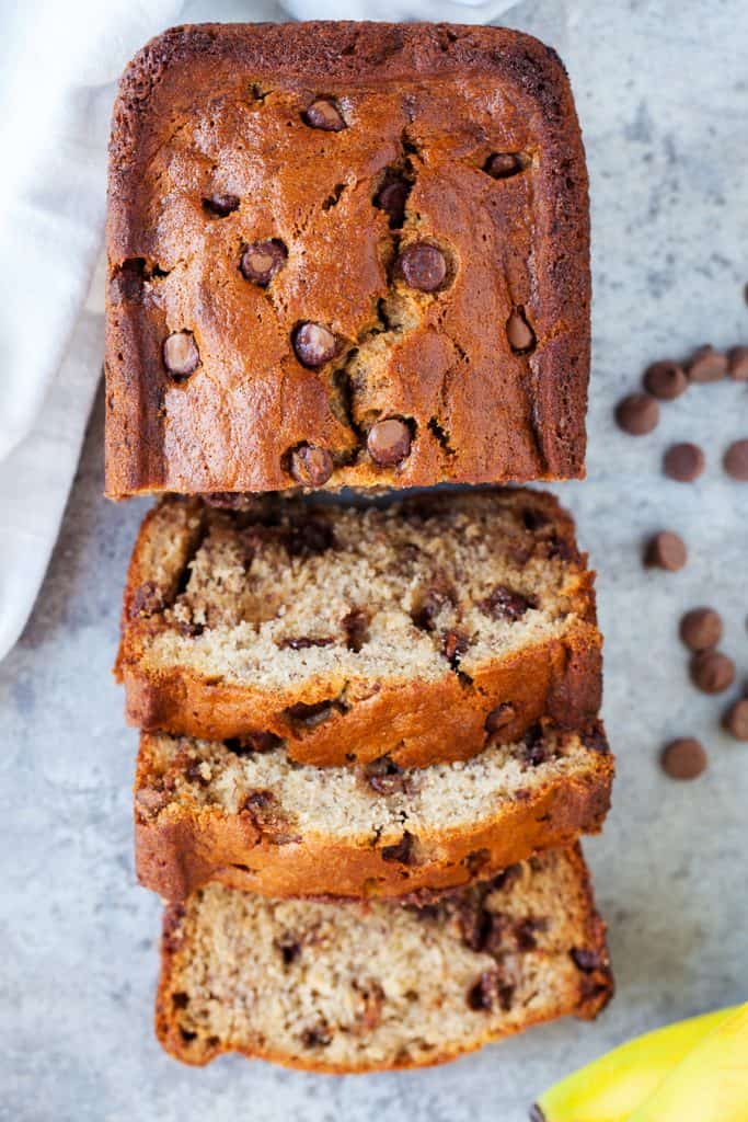 Chocolate Chip Banana Bread Recipe