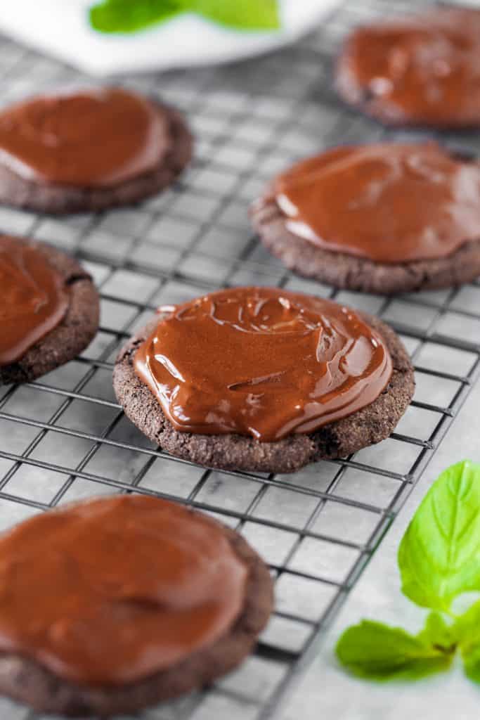 Mint Chocolate Cookies