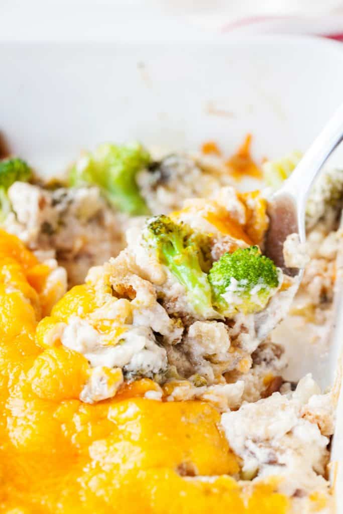 Cheesy Amish Broccoli Bake