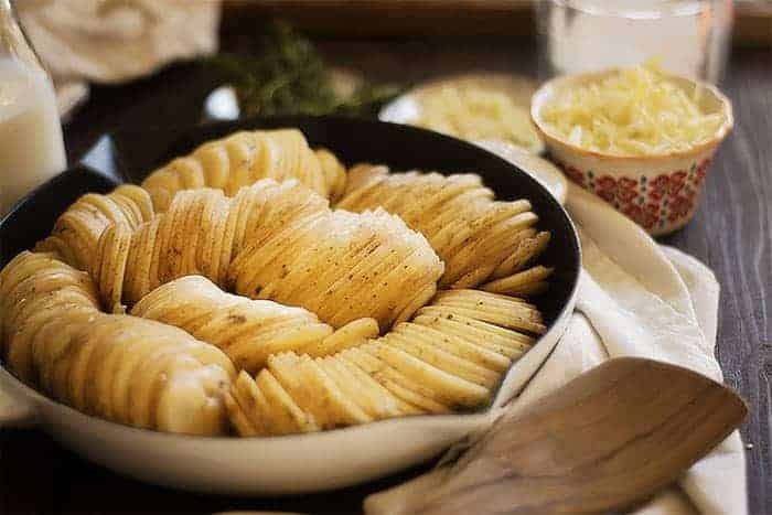 Cheesy Gruyere Scalloped Potatoes