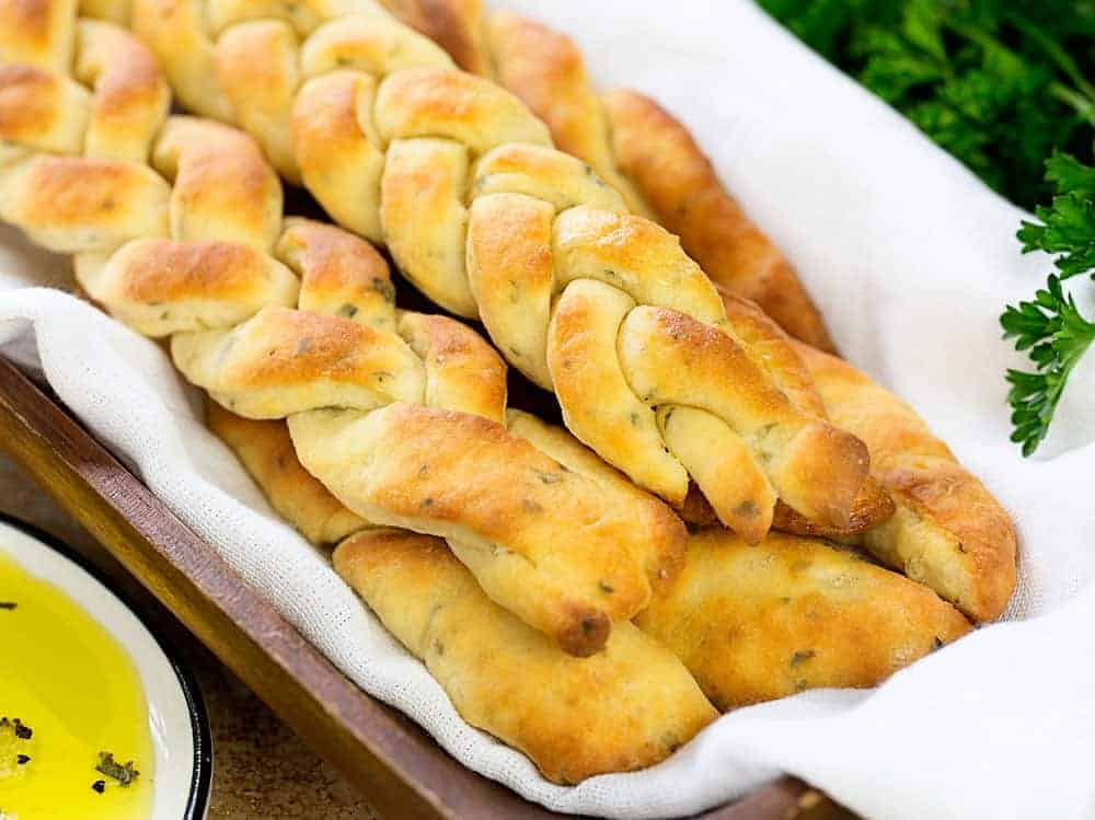 Pizza Roll Breadsticks - The Country Cook