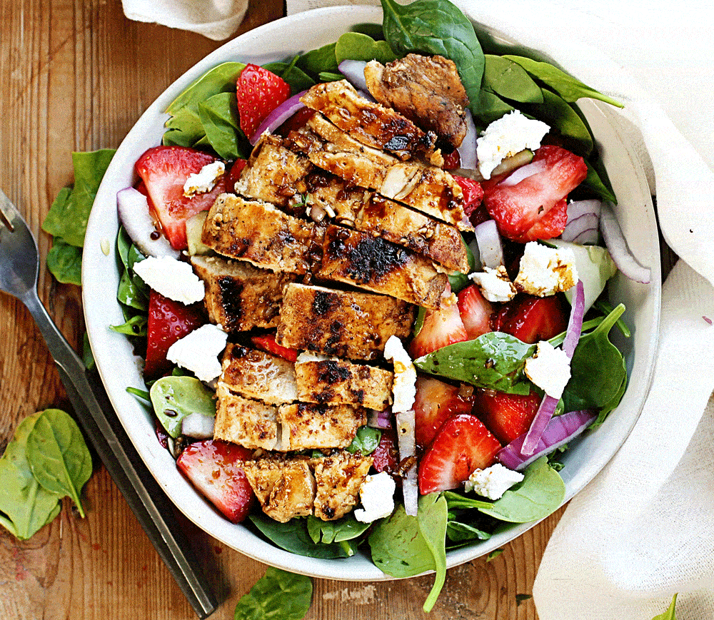 Strawberry Chicken Salad I Am Homesteader