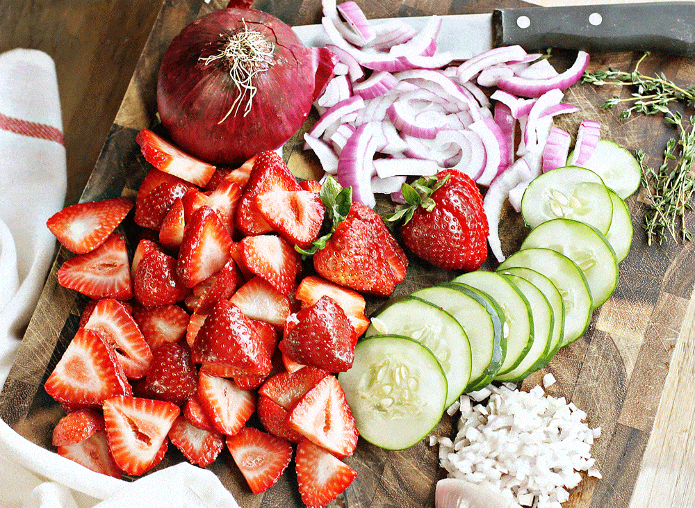 Strawberry Chicken Salad I Am Homesteader