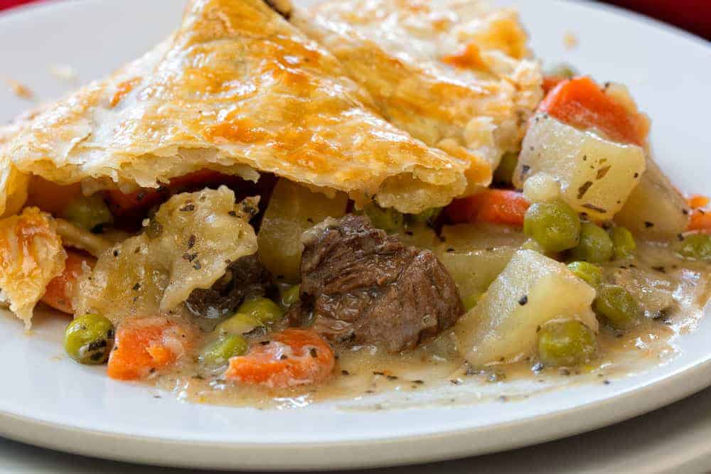 Beef Pot Pie from Iamhomesteader