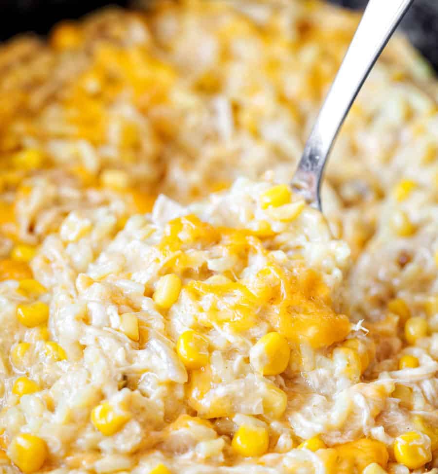 Crock Pot Creamy Corn Dip - As For Me and My Homestead