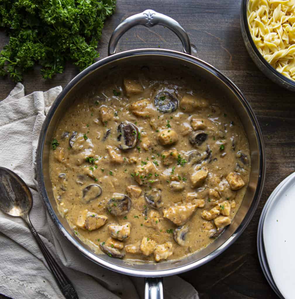 https://iamhomesteader.com/wp-content/uploads/2019/01/Chicken-Stroganoff-Hestan-1009x1024.jpg