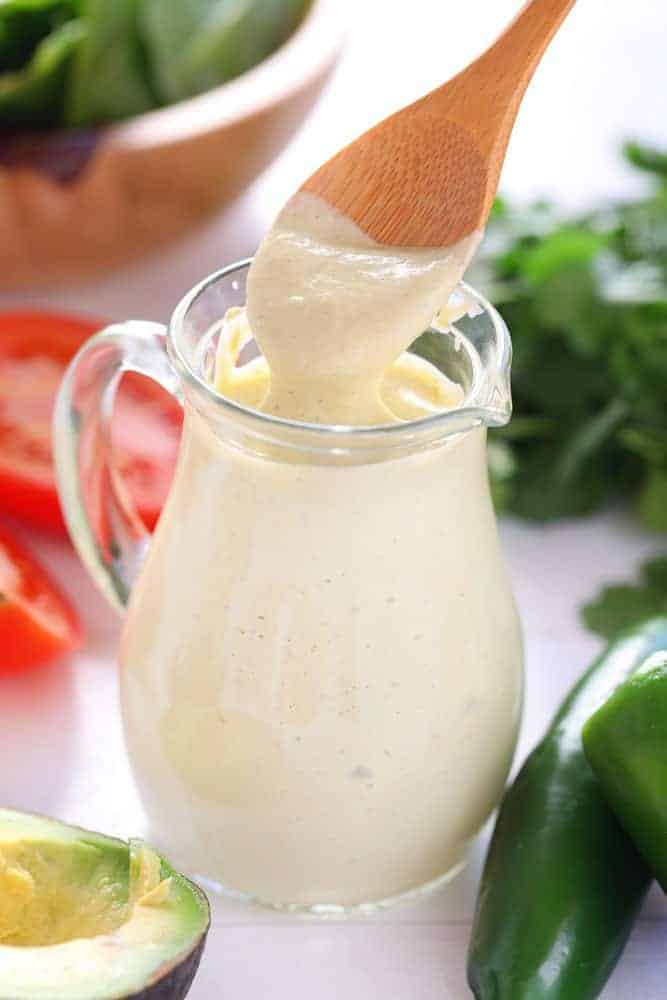 Homemade Jalapeno Ranch Dressing