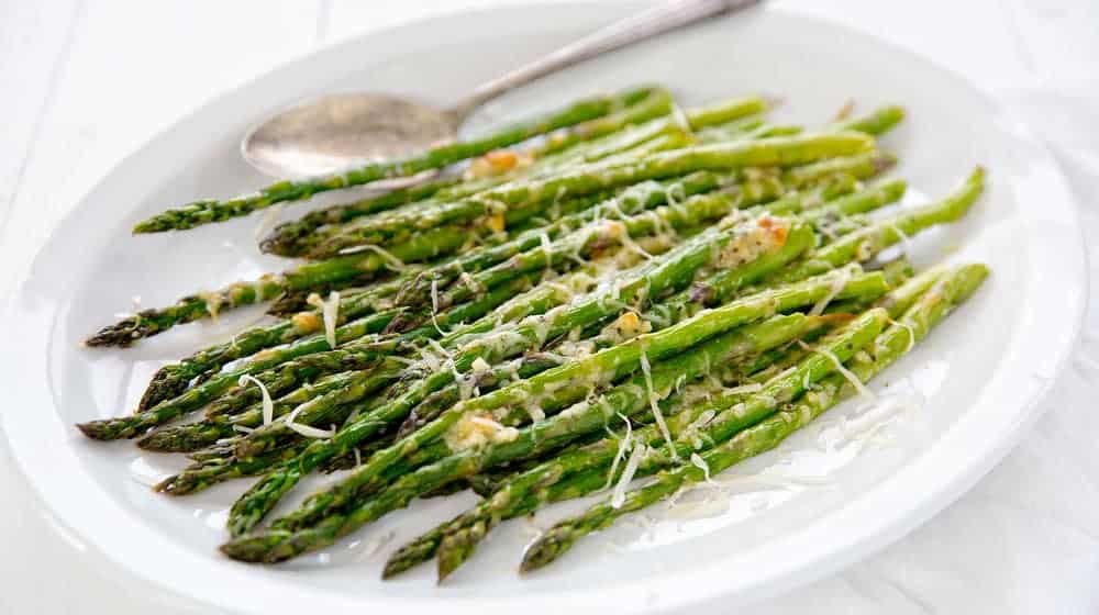 simple oven roasted asparagus