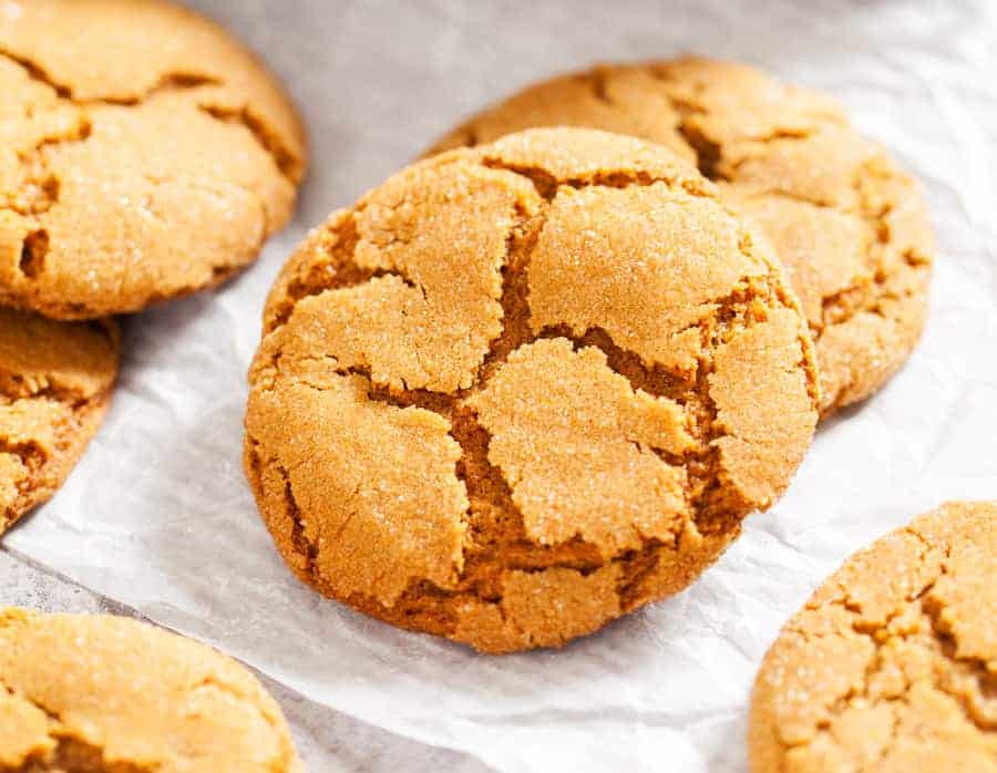 Molasses Crinkle Cookies I Am Homesteader