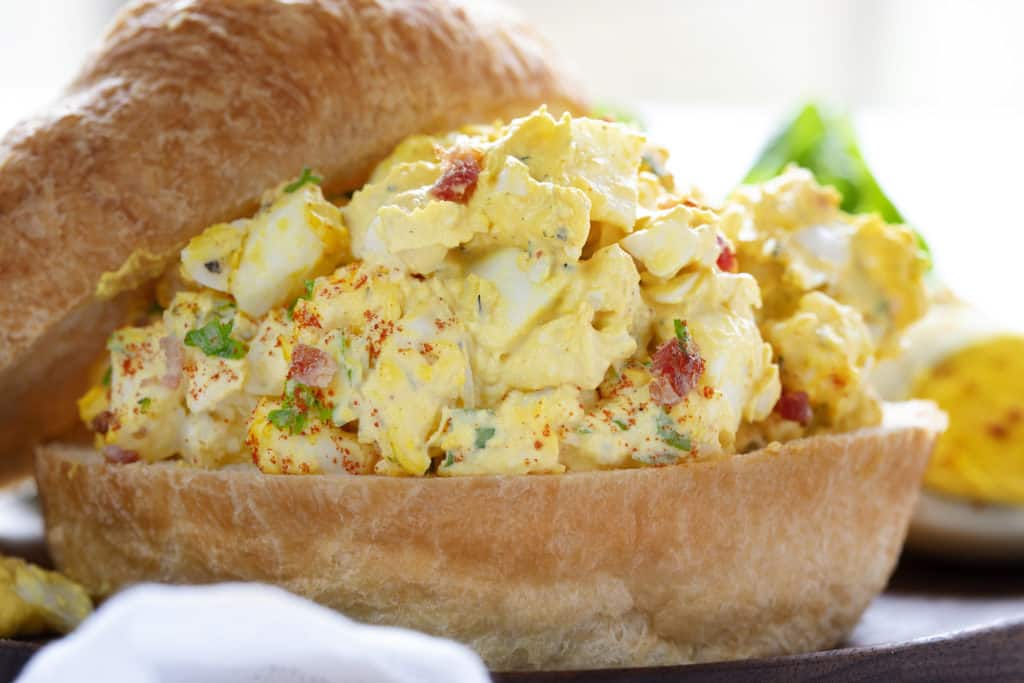 Deluxe Egg Salad Sandwich - I Am Homesteader