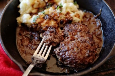 Poor Man's Salisbury Steak - I Am Homesteader