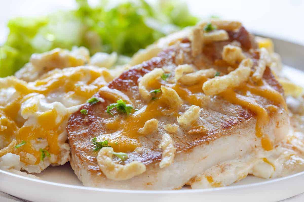 Pork Chop Potato Casserole