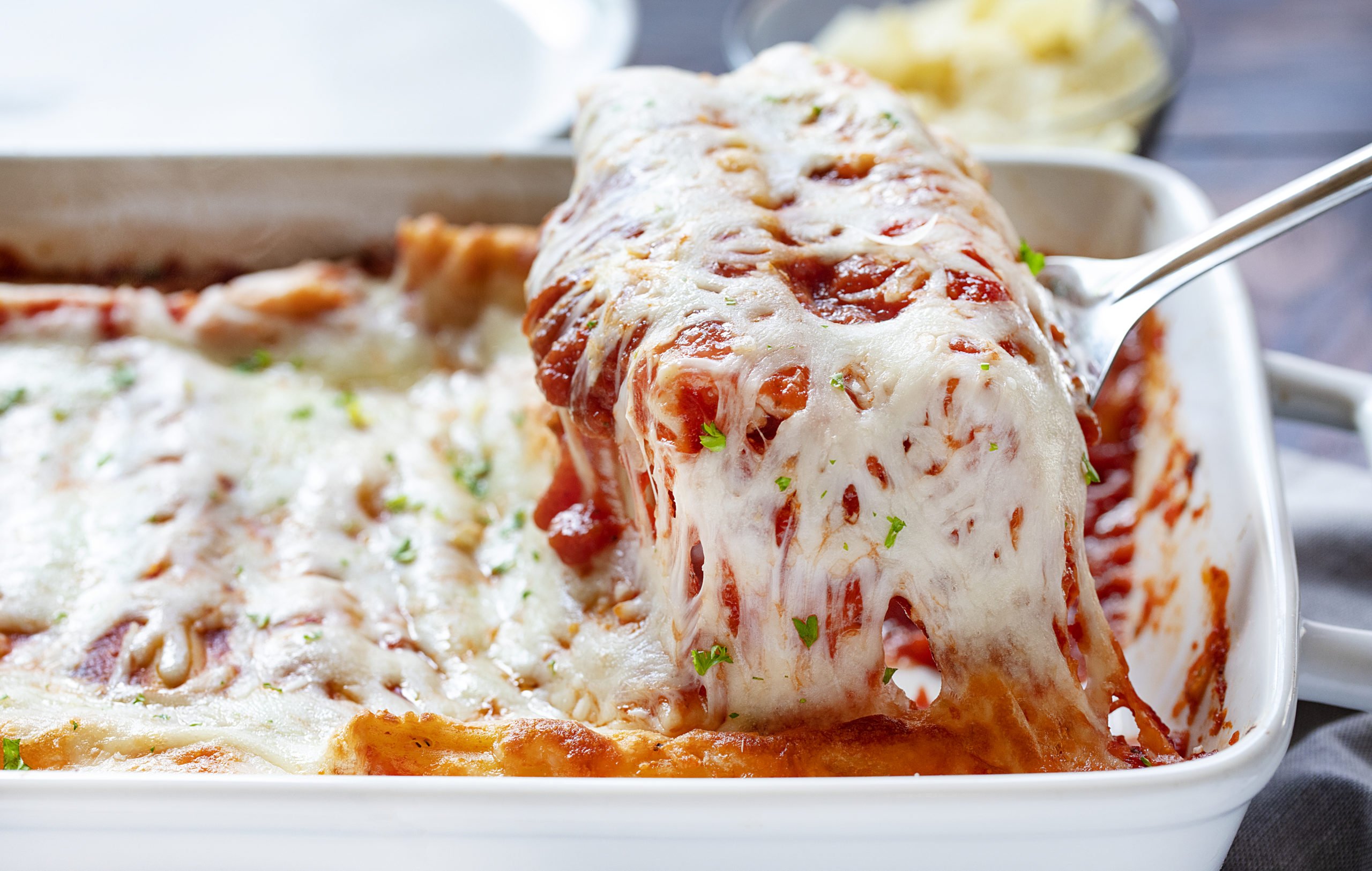 Smothered Manicotti