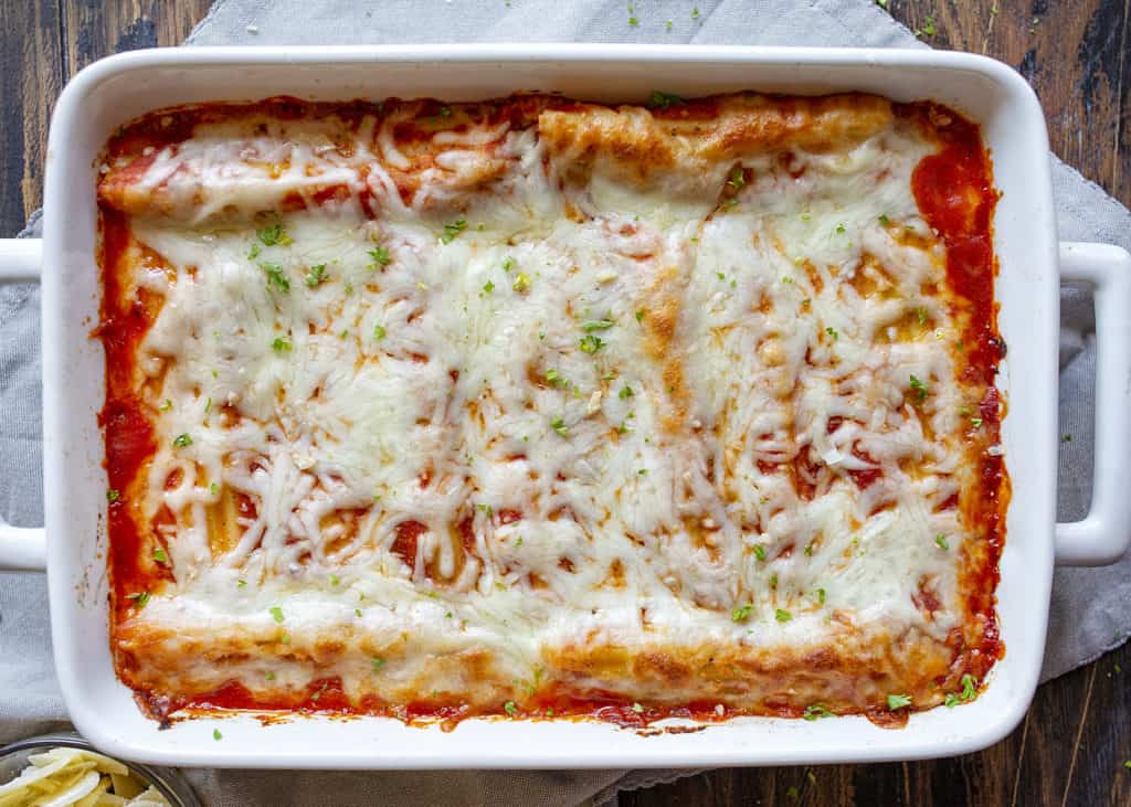 Three Cheese Manicotti - I Am Homesteader