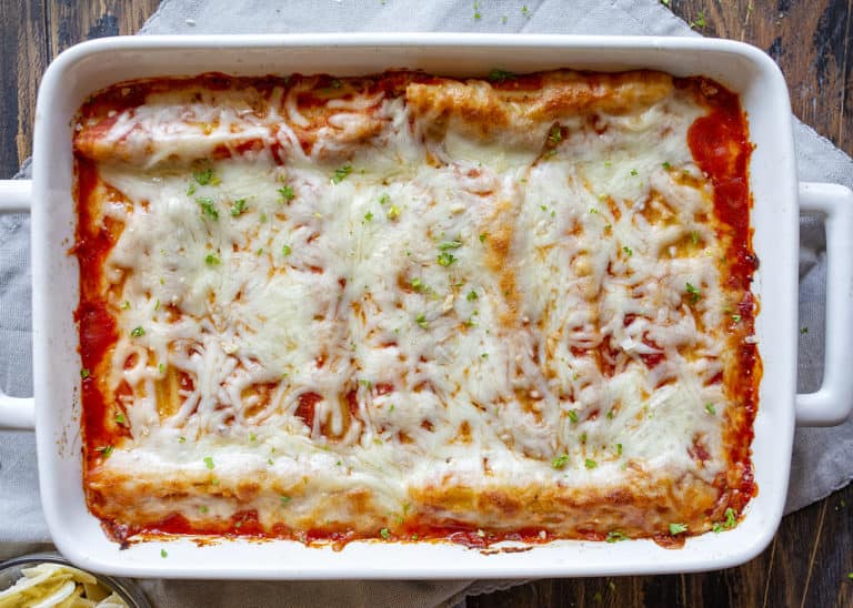 Three Cheese Manicotti - I Am Homesteader