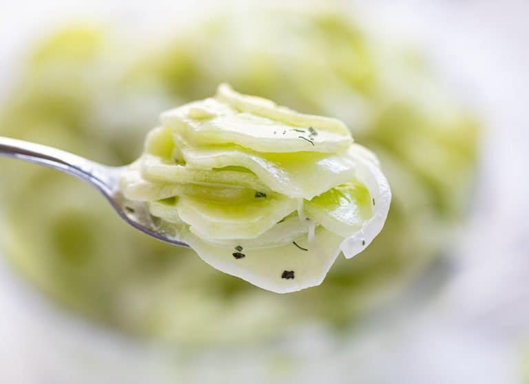 German Cucumber Salad - I Am Homesteader