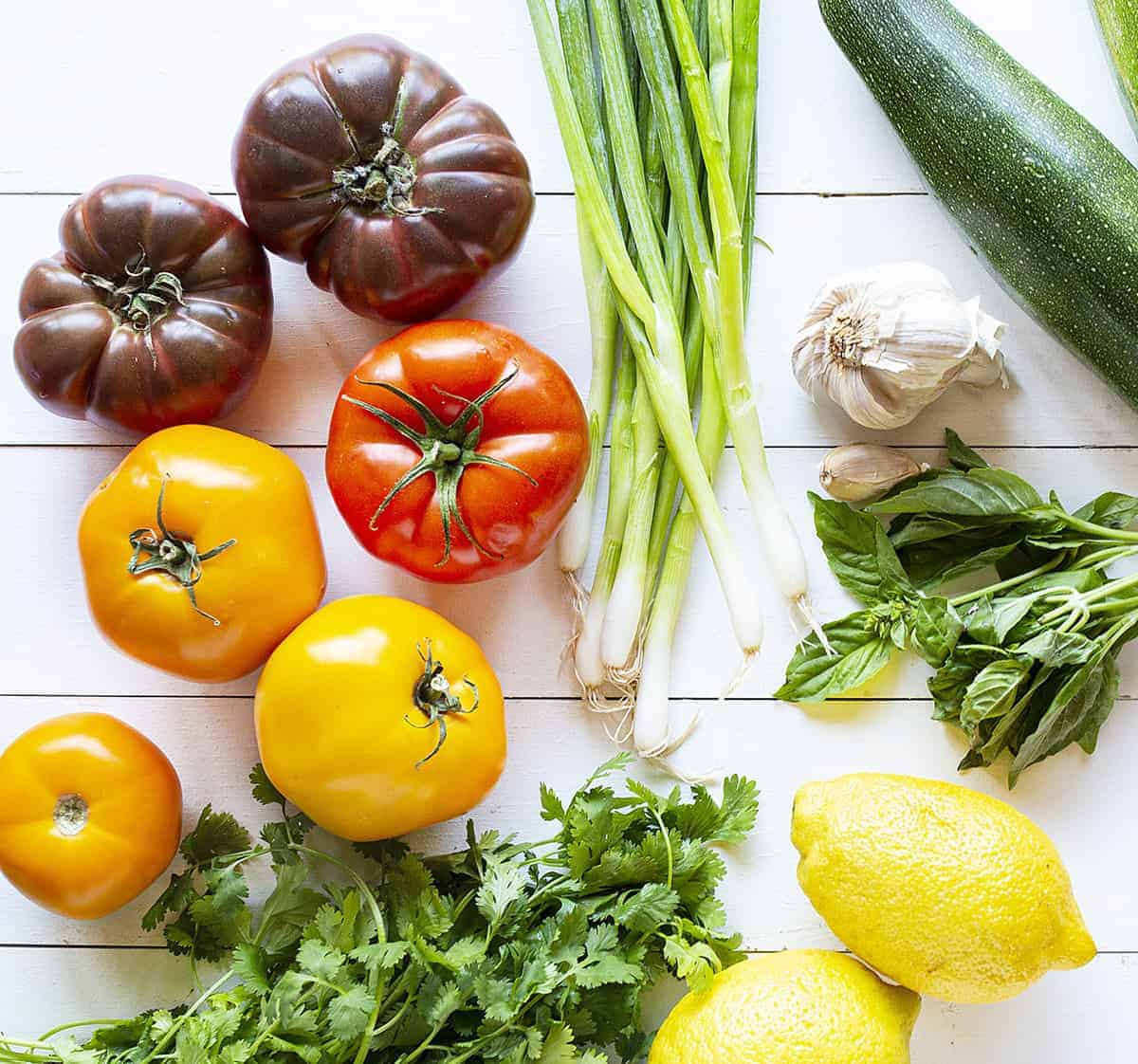 Ingredients for Tomato Pie