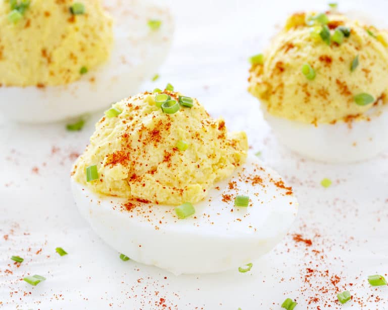 The BEST Deviled Eggs - I Am Homesteader