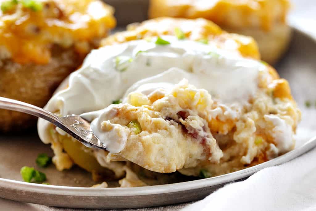 Twice Baked Potatoes - I Am Homesteader