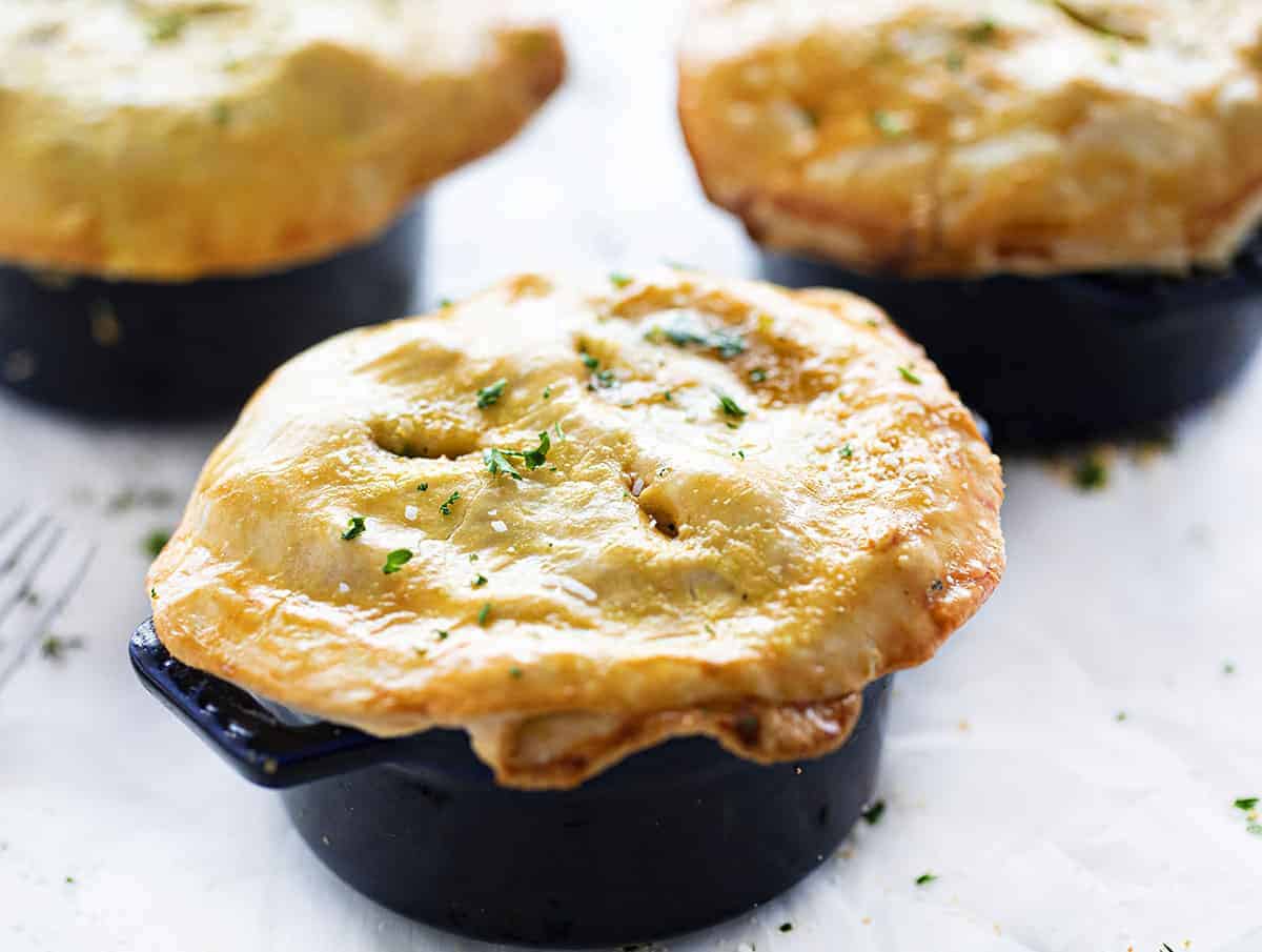 Individual Chicken Pot Pies I Am Homesteader