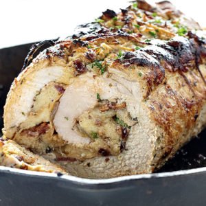 Stuffed Pork Loin - I Am Homesteader