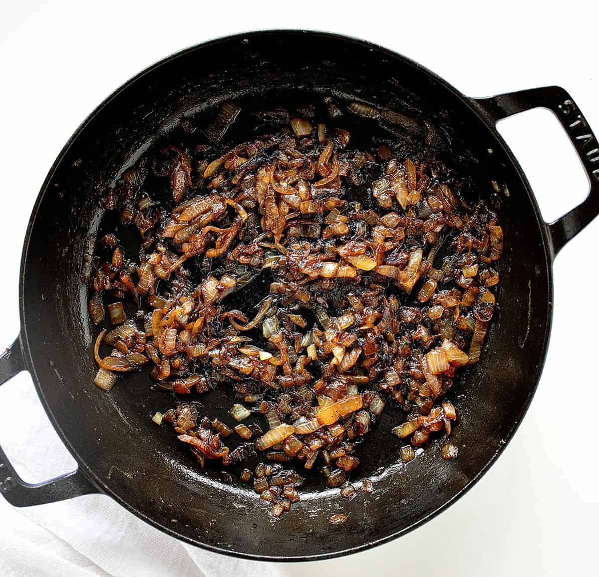 French Onions in Skillet