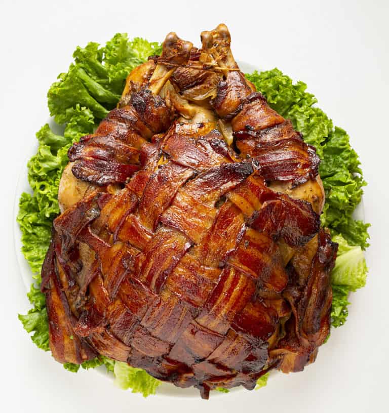 Bacon Wrapped Turkey I Am Homesteader