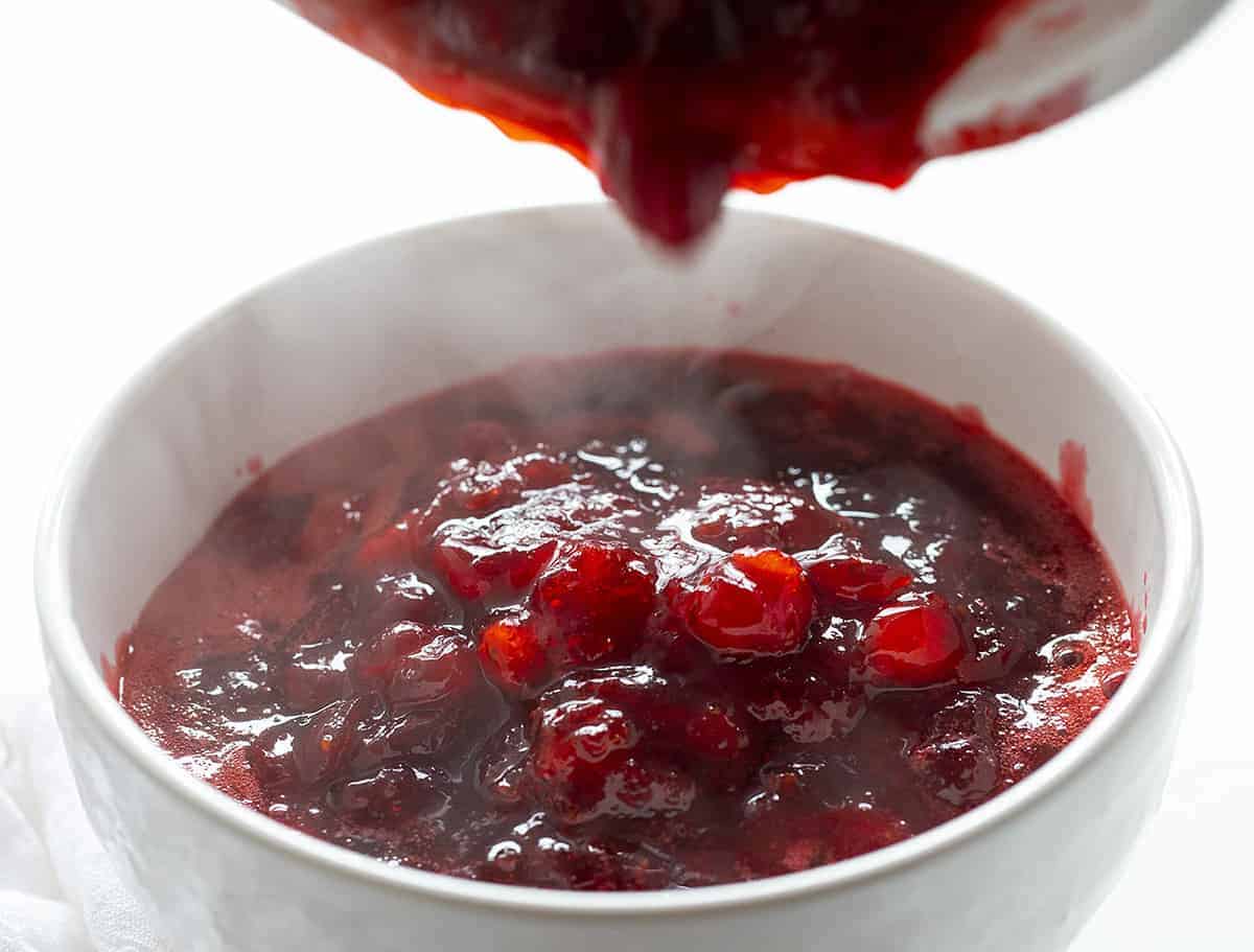 Hot Homemade Cranberry Sauce Recipe