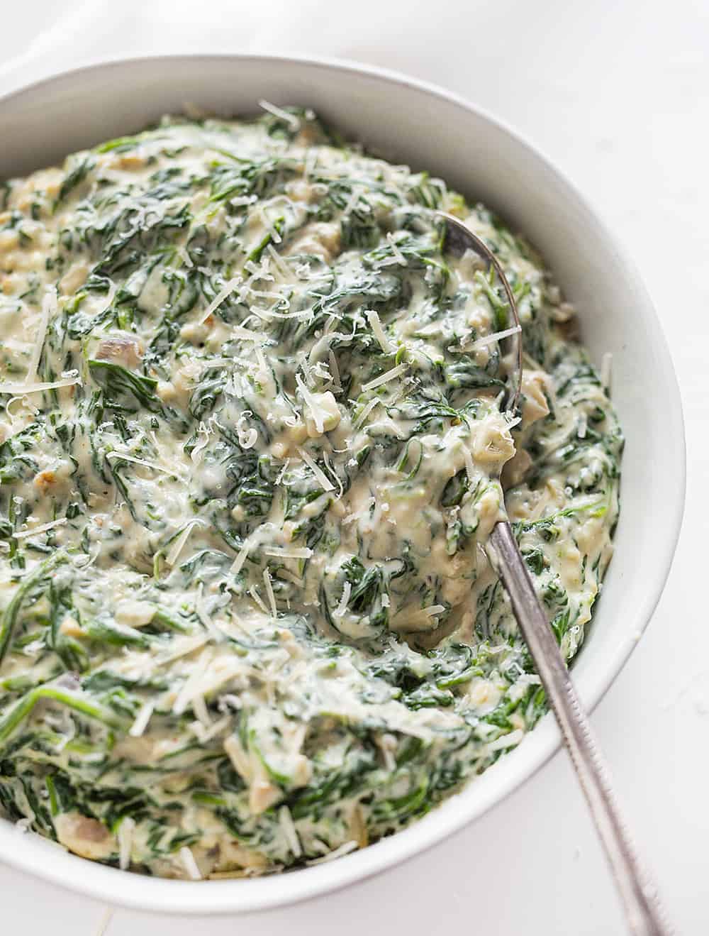 Creamed Spinach - I Am Homesteader