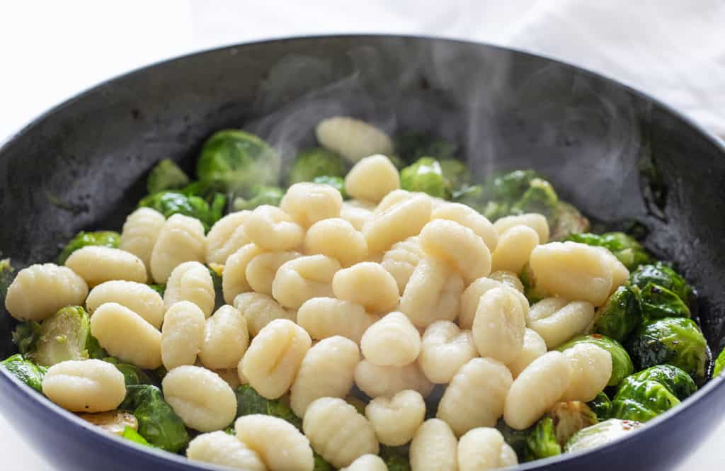 Gnocchi with Brussels Sprouts I Am Homesteader
