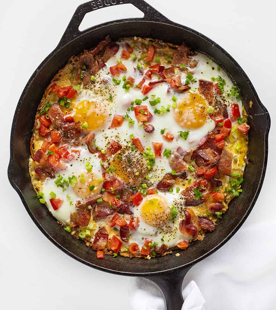 Hash Brown Breakfast Skillet - I Am Homesteader