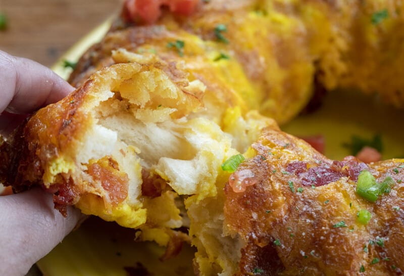 Savory Breakfast Monkey Bread I Am Homesteader