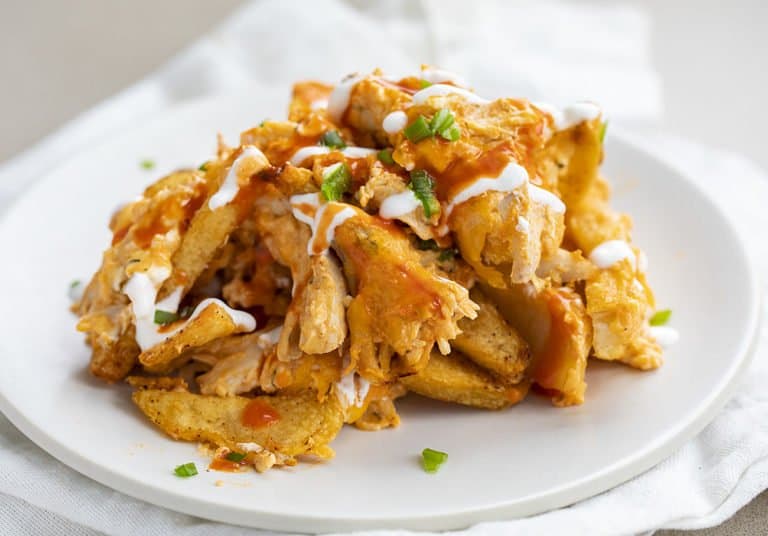 Buffalo Chicken Cheesy Fries I Am Homesteader