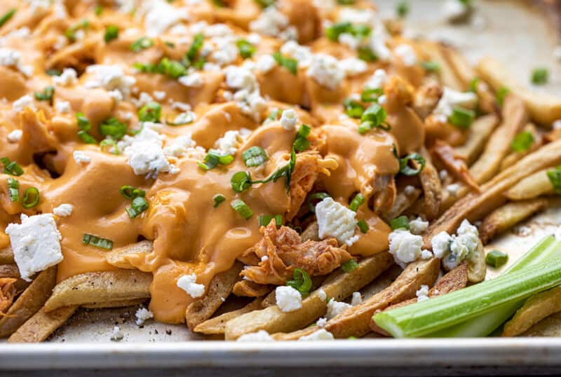 Buffalo Chicken Cheesy Fries I Am Homesteader