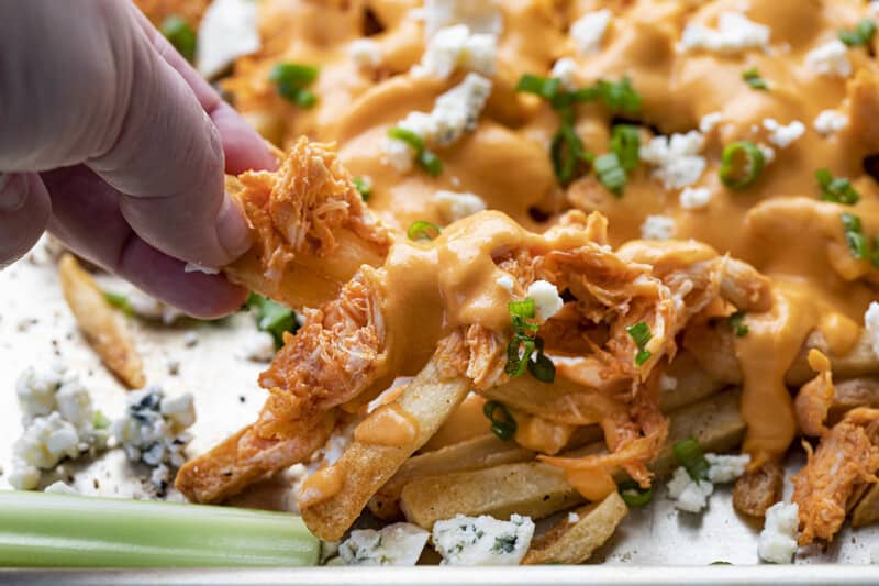 Buffalo Chicken Cheesy Fries I Am Homesteader