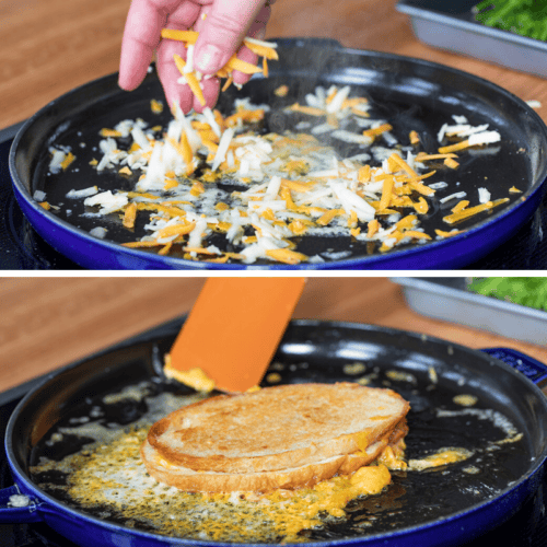 Crispy Grilled Cheese Sandwich - I Am Homesteader