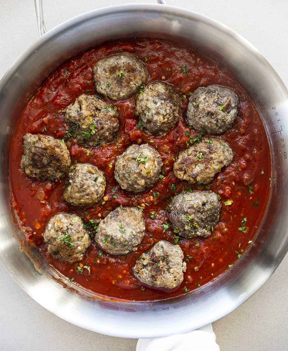 Meatballs in Sauce