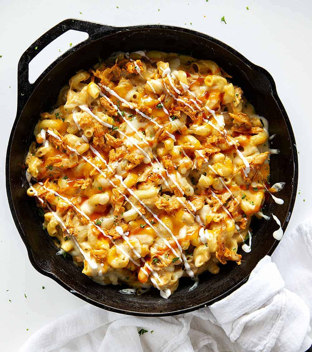 Buffalo Chicken Macaroni and Cheese