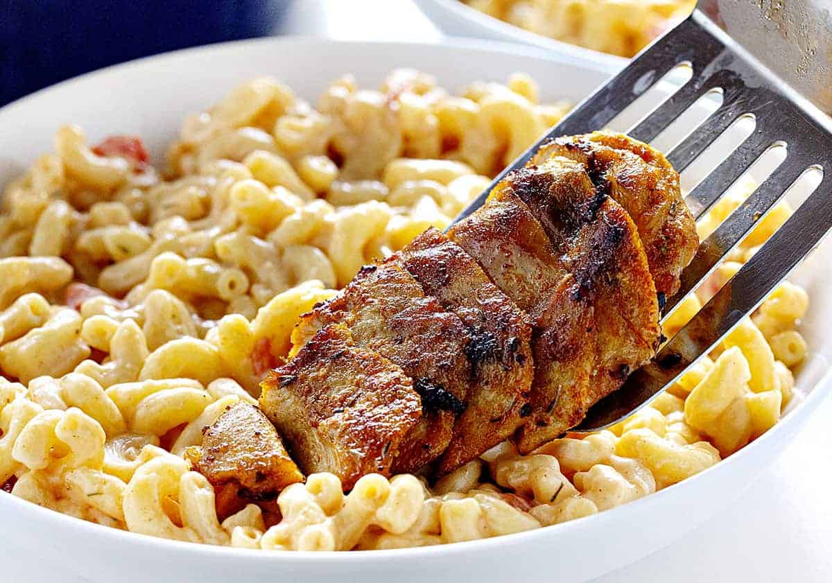 Cajun Chicken Macaroni and Cheese