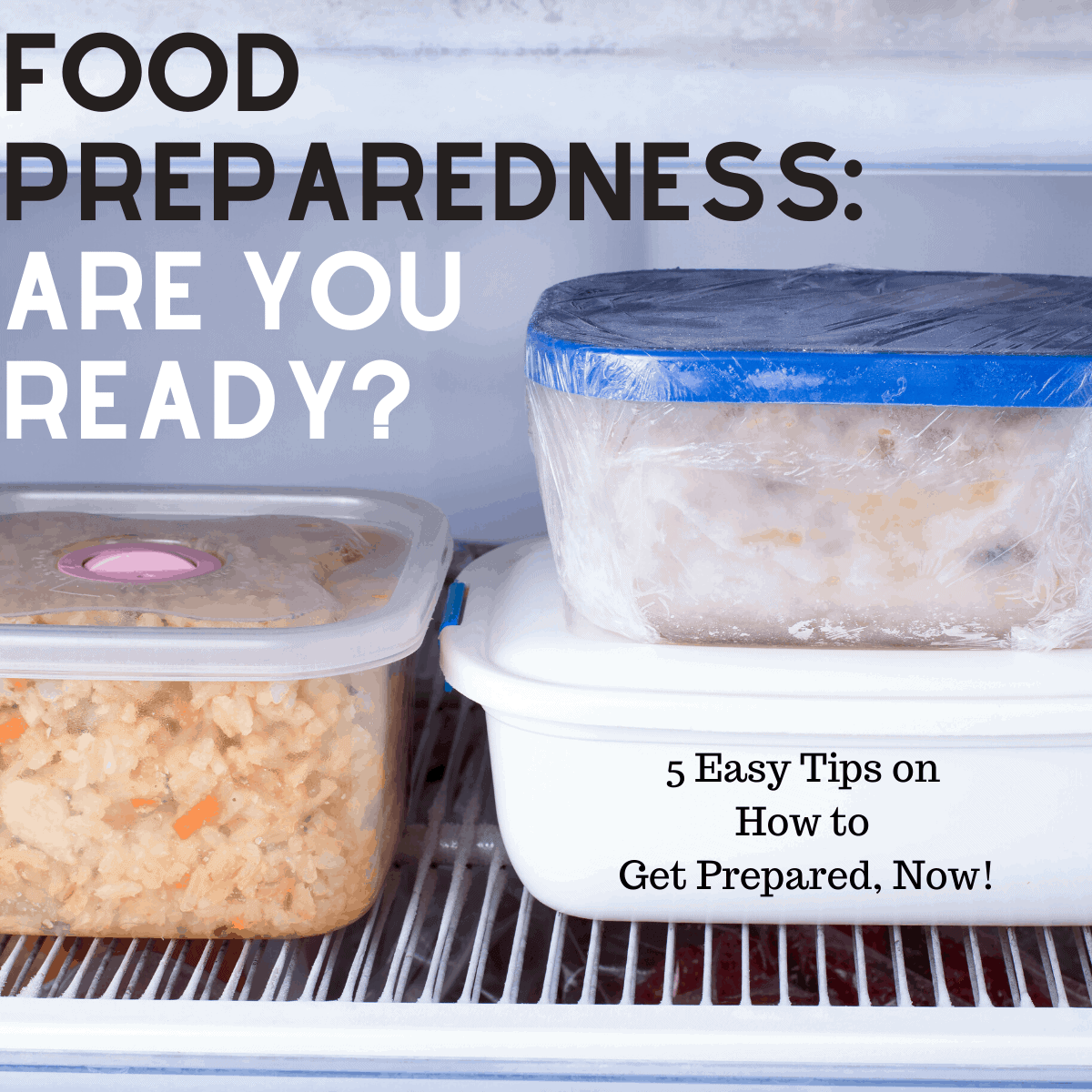 food preparedness