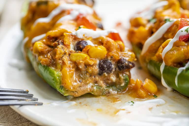 Southwest Anaheim Stuffed Peppers - I Am Homesteader